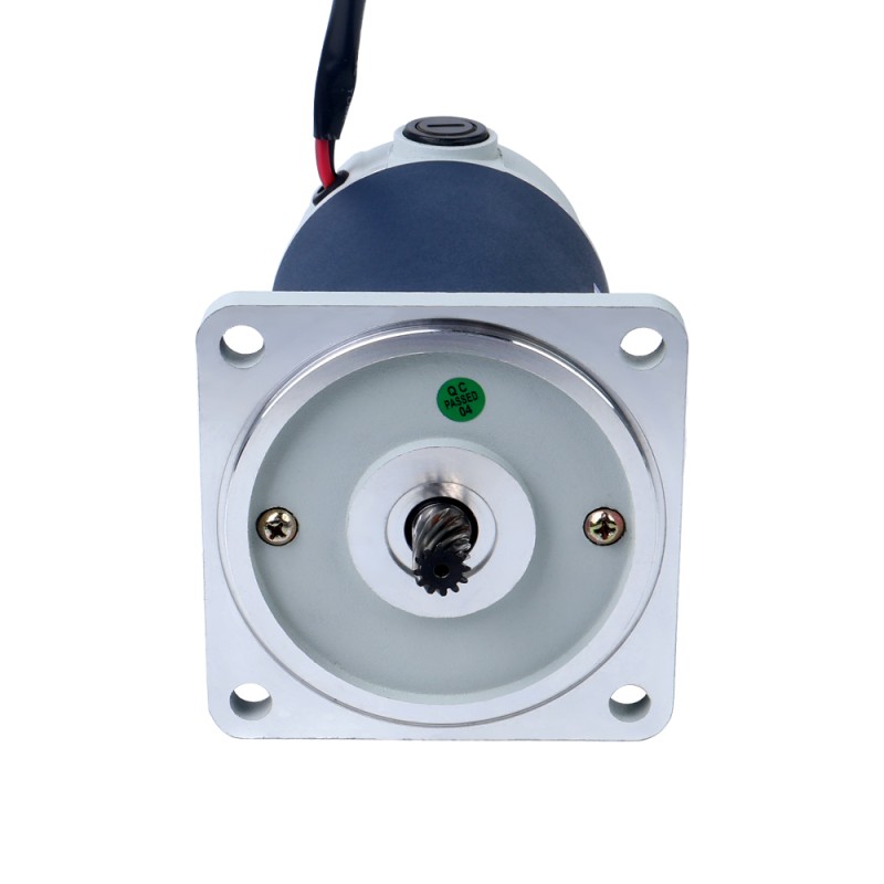 Gebürsteter 48V 250W 10,43Nm(1477,01oz.in) 150RPM mit 20:1 Stirnradgetriebe-Gleichstromgetriebemotor