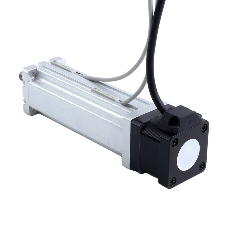 Nema 14 Kugelgewindespindel Elektrozylinder 1.5A Hub 75mm 0.2Nm(28.32oz.in) Steigung 2mm(0.07874) mit Endschalter - LCB14S18BAB15-75D | StepperOnline