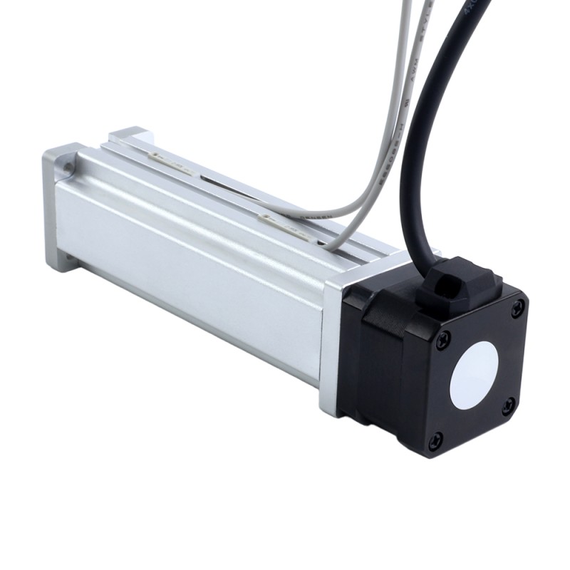 Nema 17 Kugelgewindespindel Elektrozylinder 1,5A Hub 75mm 0,25Nm(35,40oz.in) Steigung 5mm(0,19685) mit Endschalter - LCB17S13BVL15-75D | StepperOnline