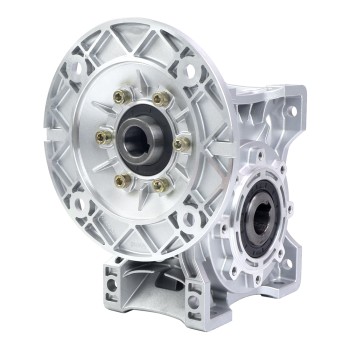 MRVR075 Schneckengetriebe Übersetzungsverhält 15:1 Φ24mm Eingangswelle mit 90B14 Motoreingangsflansch