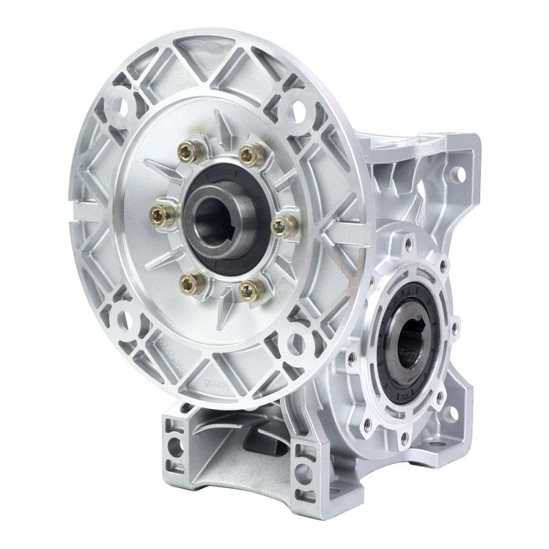 MRVR075 Schneckengetriebe Übersetzungsverhält 40:1 Φ24mm Eingangswelle mit 90B14 Motoreingangsflansch