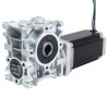 Nema 23 Motor 113mm Übersetzungsverhältnis 20:1 Schneckengetriebe NMRVS30 Schneckengetriebe - 23HS45-4204S-RVS30-G20 | StepperOnline