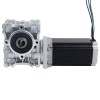 Nema 23 Motor 113mm Übersetzungsverhältnis 20:1 Schneckengetriebe NMRVS30 Schneckengetriebe - 23HS45-4204S-RVS30-G20 | StepperOnline