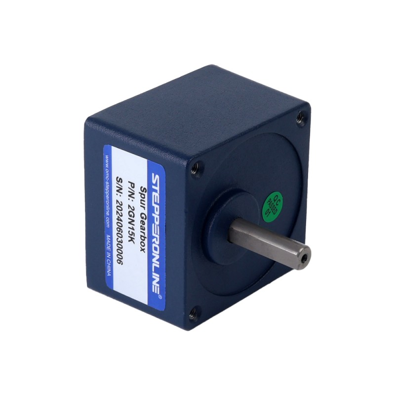 Gebürsteter 24V 10W 0,64Nm(90,63oz.in) 120RPM mit 15:1 Stirnradgetriebe-Gleichstromgetriebemotor