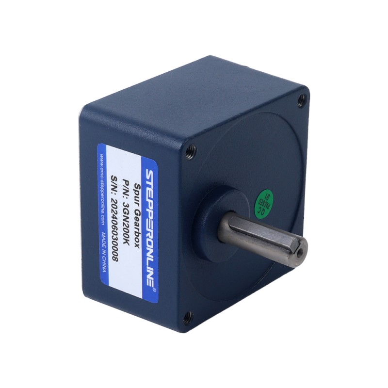 Gebürsteter 24V 30W 5,00Nm(708,06oz.in) 9RPM mit 200:1 Stirnradgetriebe-Gleichstromgetriebemotor