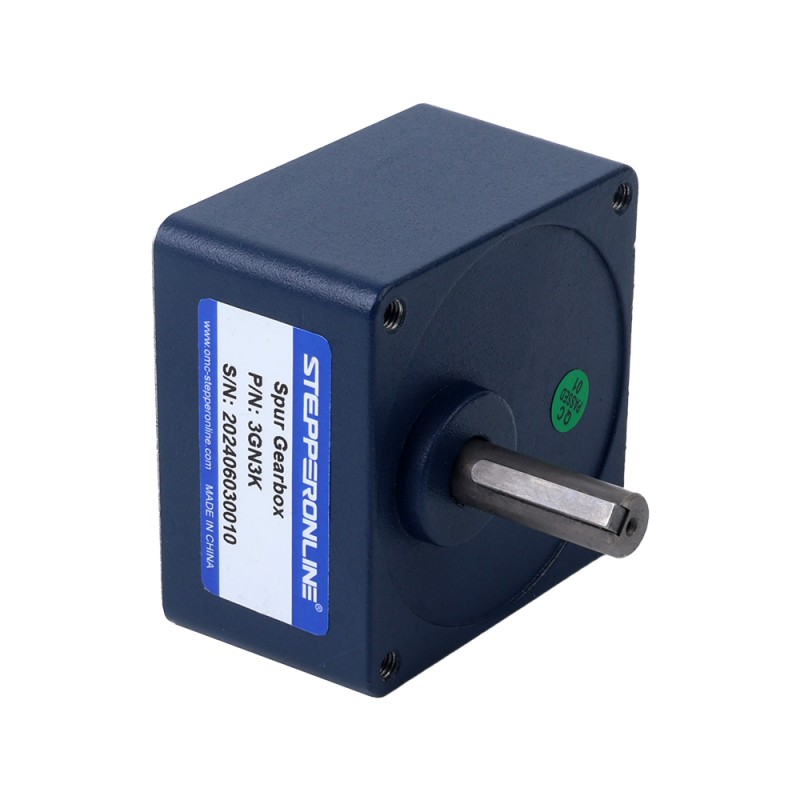 BLDC-Getriebemotor 24V 40W 1000RPM 0,31Nm(43,90oz.in) mit 3:1 Stirnradgetriebe