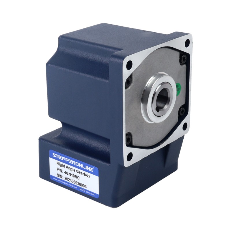 Gebürsteter 12V 60W 1,35Nm(191,18oz.in) 300RPM mit 10:1 rechtwinkligem Gleichstromgetriebemotor