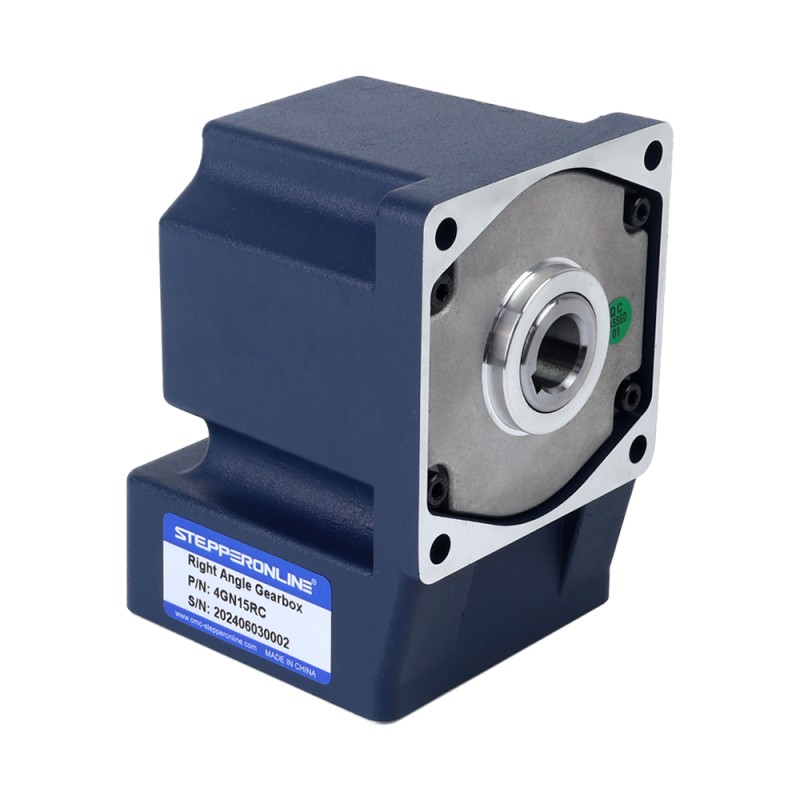 Gebürsteter 12V 60W 3,28Nm(464,49oz.in) 120RPM mit 15:1 rechtwinkligem Gleichstromgetriebemotor