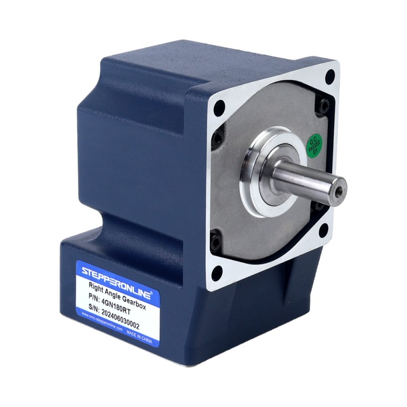 Gebürsteter 12V 60W 8.00Nm(1132,90oz.in) 16,67RPM mit 180:1 rechtwinkligem Gleichstromgetriebemotor