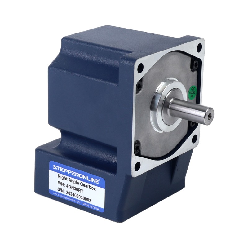 Gebürsteter 24V 60W 4,05Nm(573,53oz.in) 100RPM mit 30:1 rechtwinkligem Gleichstromgetriebemotor