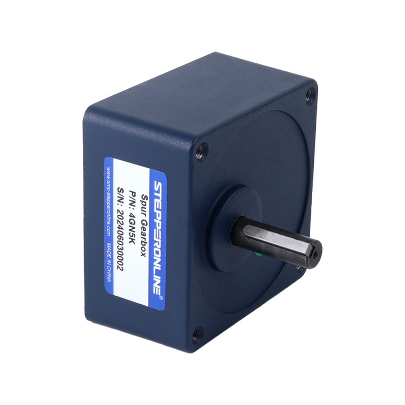 Gebürsteter 24V 40W 0,53Nm(75,05oz.in) 360RPM mit 5:1 Stirnradgetriebe-Gleichstromgetriebemotor