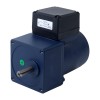 25W 110VAC 60Hz 7,75RPM 8,00Nm(1132,89oz.in) Flansch 80mm Einphasiger Wechselstrom-Induktionsmotor mit Stirnradgetriebe