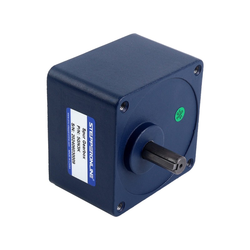 40W 110VAC 60Hz 516RPM 0,56Nm(79,30oz.in) Flansch 90mm Einphasiger Wechselstrom-Induktionsmotor mit Stirnradgetriebe