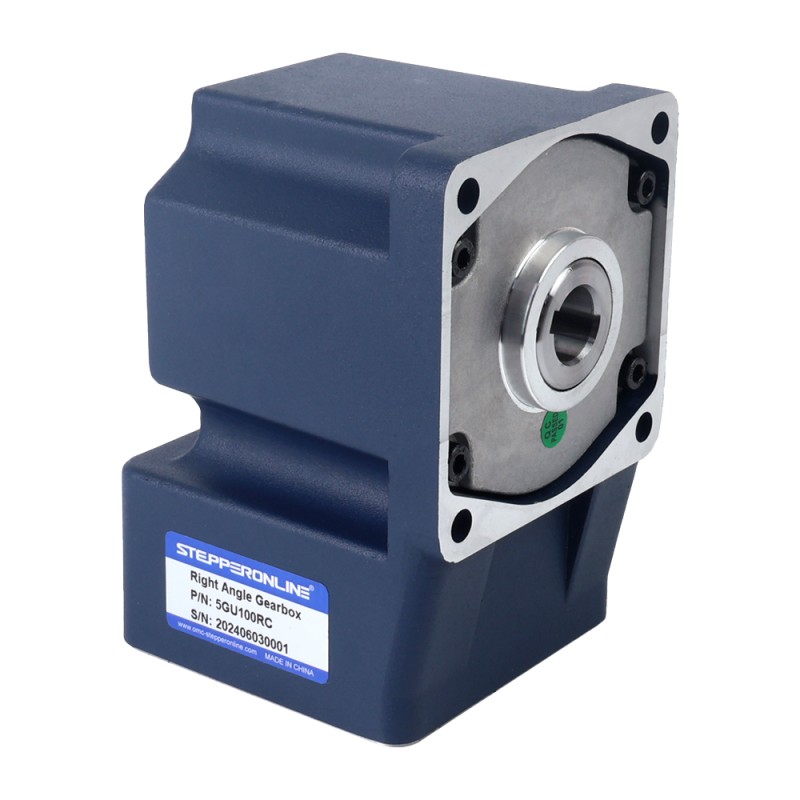 90W 110VAC 0,9-15,5RPM 40,00Nm(5664,4oz.in)  Einphasiger AC-Motor mit variabler Drehzahl und rechtwinkligem Getriebe