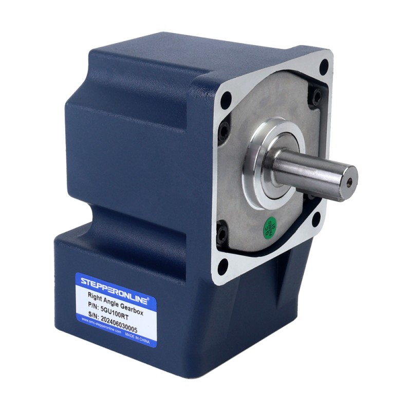 120W 110VAC 0,9-15,5RPM 40,00Nm(5664,4oz.in)  Einphasiger AC-Motor mit variabler Drehzahl und rechtwinkligem Getriebe