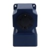 120W 220VAC 9-135RPM 6,20Nm(877,98oz.in)  Einphasiger AC-Motor mit variabler Drehzahl und rechtwinkligem Getriebe