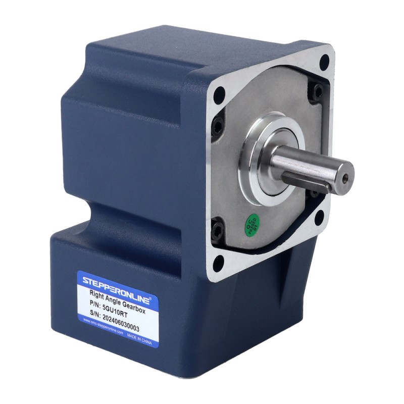 120W 220VAC 9-135RPM 6,20Nm(877,98oz.in)  Einphasiger AC-Motor mit variabler Drehzahl und rechtwinkligem Getriebe