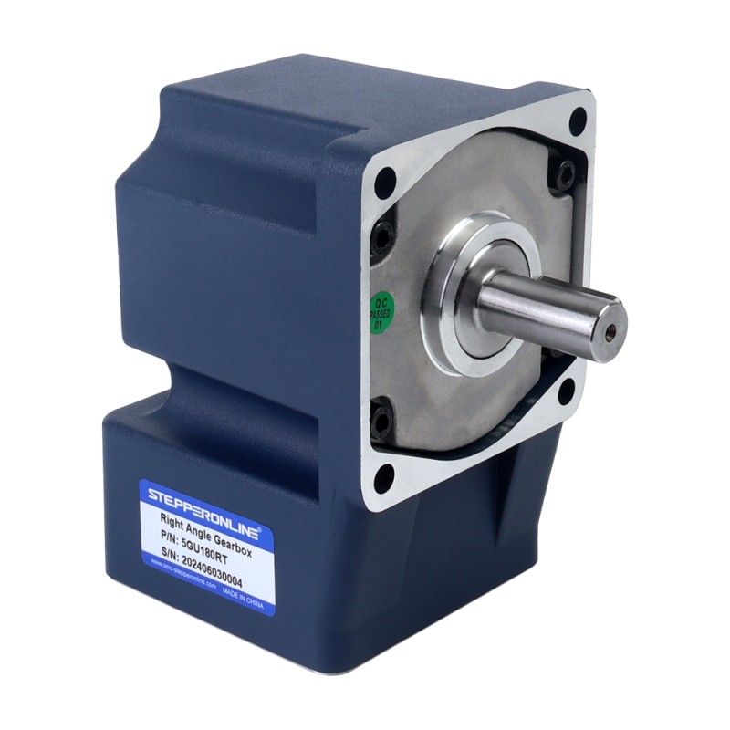 120W 220VAC 0,5-7,5RPM 40,00Nm(5664,4oz.in)  Einphasiger AC-Motor mit variabler Drehzahl und rechtwinkligem Getriebe