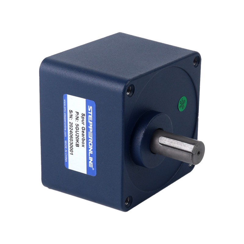 120W 220VAC 12,00Nm(1699,34oz.in)  Einphasiger Wechselstrom-Induktionsmotor mit Stirnradgetriebe