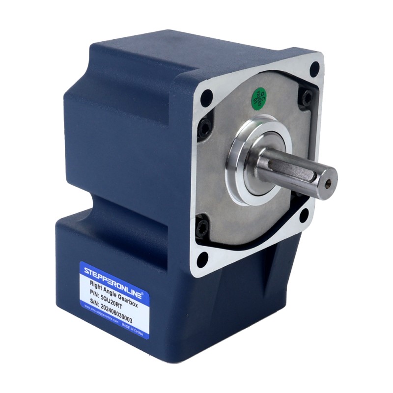 120W 220VAC 4,5-67,5RPM 12,00Nm(1699,32oz.in)  Einphasiger AC-Motor mit variabler Drehzahl und rechtwinkligem Getriebe