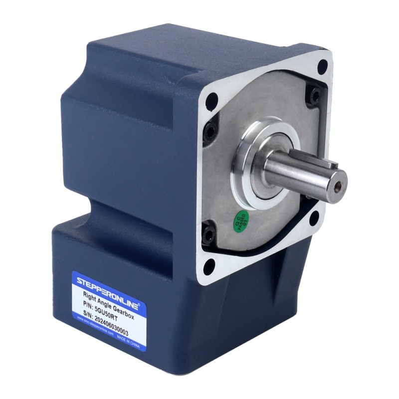 120W 110VAC 1,8-31RPM 28,00Nm(3965,08oz.in)  Einphasiger AC-Motor mit variabler Drehzahl und rechtwinkligem Getriebe