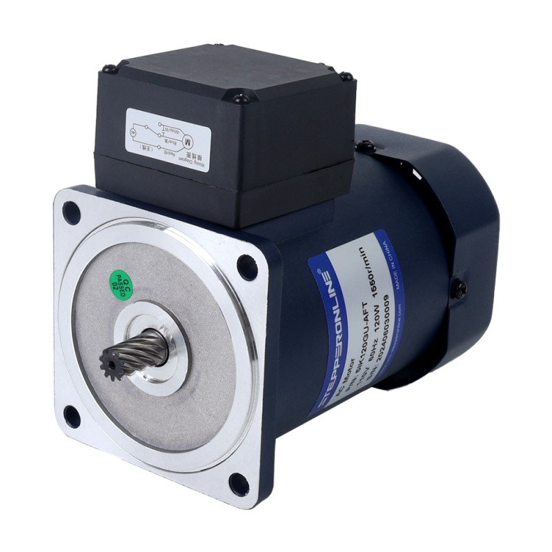 120W 110VAC 9,30Nm(1316,99oz.in)  Rechtwinkliger Getriebe-Passfederwellen-Einphasen-Wechselstrom-Induktionsmotor