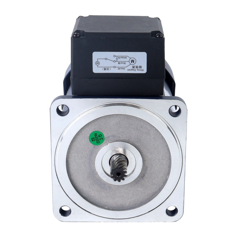 120W 110VAC 9,30Nm(1316,99oz.in)  Rechtwinkliger Getriebe-Passfederwellen-Einphasen-Wechselstrom-Induktionsmotor