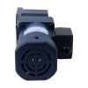120W 220VAC 9,30Nm(1316,99oz.in)  Einphasiger Wechselstrom-Induktionsmotor mit rechtwinkligem Getriebe und Hohlwelle