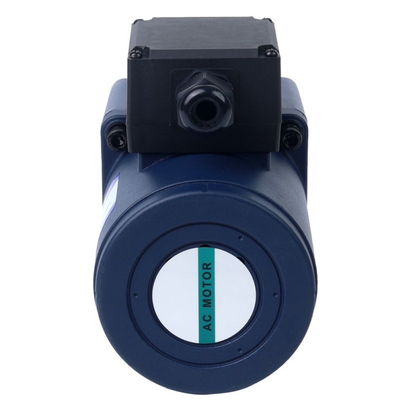 40W 110VAC 60Hz 516RPM 0,56Nm(79,30oz.in) Flansch 90mm Einphasiger Wechselstrom-Induktionsmotor mit Stirnradgetriebe
