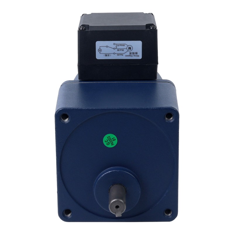 40W 110VAC 60Hz 516RPM 0,56Nm(79,30oz.in) Flansch 90mm Einphasiger Wechselstrom-Induktionsmotor mit Stirnradgetriebe