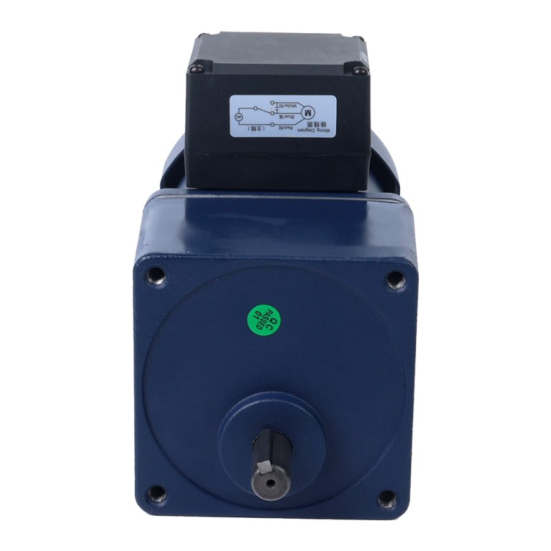 60W 110VAC 60Hz 103RPM 4,29Nm(607,51oz.in) Flansch 90mm Einphasiger Wechselstrom-Induktionsmotor mit Stirnradgetriebe