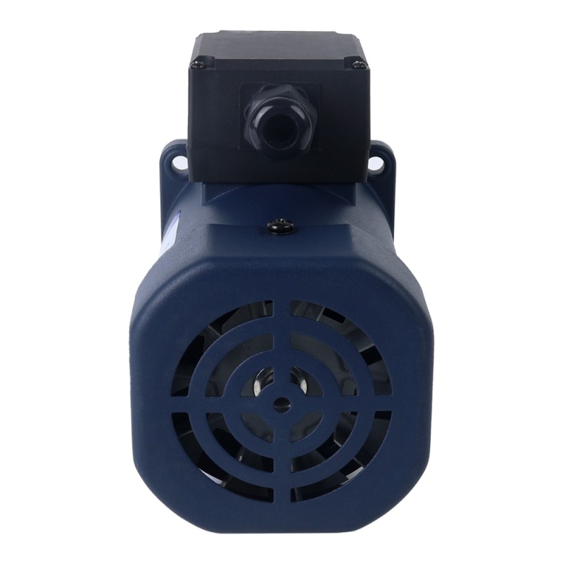 90W 110VAC 7,00Nm(991,28oz.in)  Einphasiger Wechselstrom-Induktionsmotor mit rechtwinkligem Getriebe und Hohlwelle