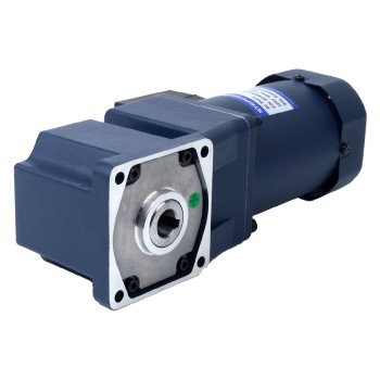 90W 110VAC 40,00Nm(5664,47oz.in)  Einphasiger Wechselstrom-Induktionsmotor mit rechtwinkligem Getriebe und Hohlwelle