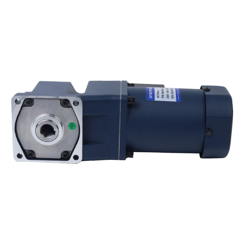 90W 110VAC 7,00Nm(991,28oz.in)  Einphasiger Wechselstrom-Induktionsmotor mit rechtwinkligem Getriebe und Hohlwelle