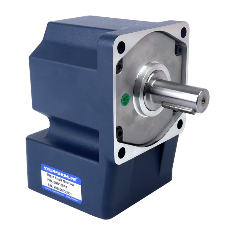 200W 220VAC/380VAC 60,00Nm(8496,70oz.in) Rechtwinkliges Getriebe, Keilnutwelle, 3-phasig-Wechselstrom-Induktionsmotor