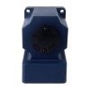 200W 220VAC/380VAC 60,00Nm(8496,70oz.in) Rechtwinkliges Getriebe, Keilnutwelle, 3-phasig-Wechselstrom-Induktionsmotor