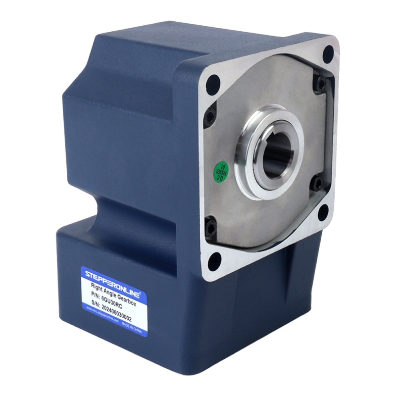 200W 220VAC/380VAC 31,00Nm(4389,96oz.in) 3-phasig Wechselstrom-Induktionsmotor mit rechtwinkligem Getriebe und Hohlwelle