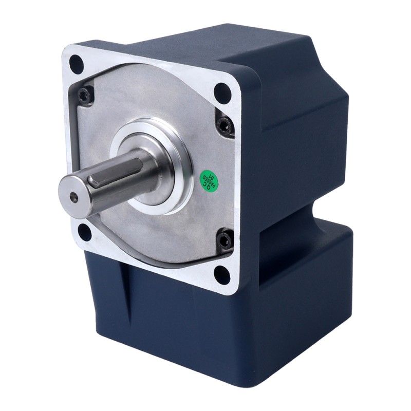 200W 110VAC 47,00Nm(6655,75oz.in) Rechtwinkliger Getriebe-Passfederwellen-Einphasen-Wechselstrom-Induktionsmotor