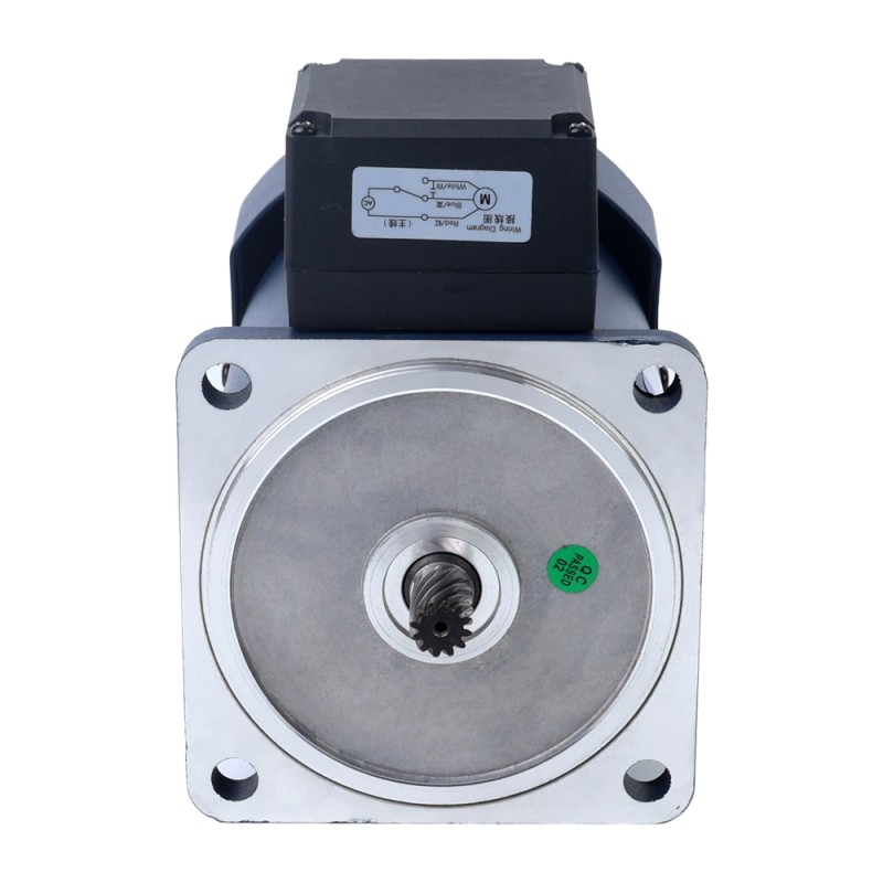 200W 220VAC 50Hz 270RPM 5,19Nm(734,96oz.in) Flansch 104mm Einphasiger Wechselstrom-Induktionsmotor mit Stirnradgetriebe