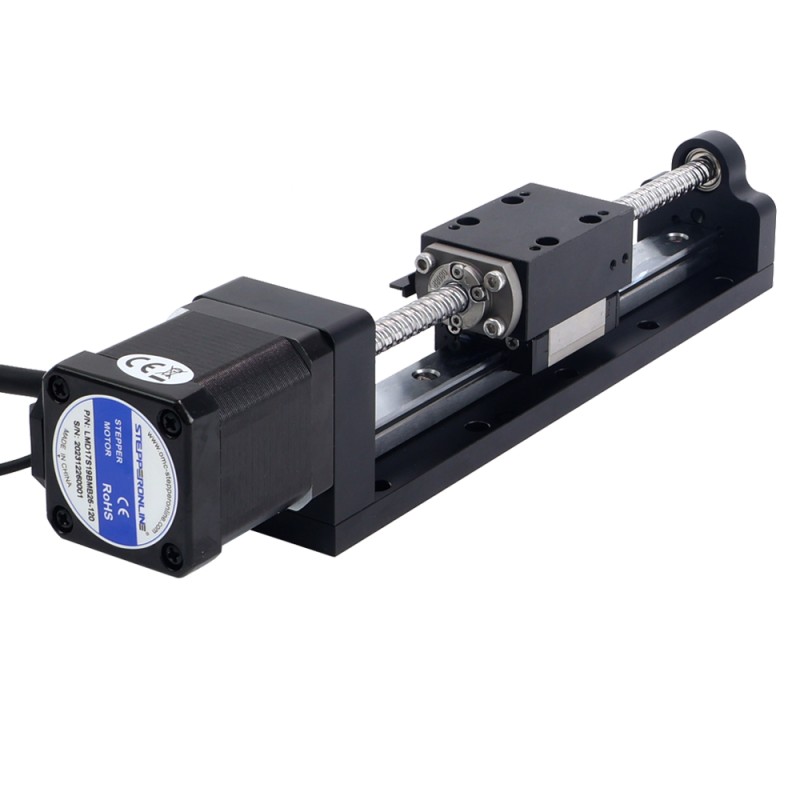 Nema 17 Schrittmotor-Kugelumlaufspindel-Linearakkuator 2.5A Hub 40mm 0.50Nm(70.81oz.in) Steigung 2.5mm(0.098425) - LMD17S19BADB25-040 | StepperOnline