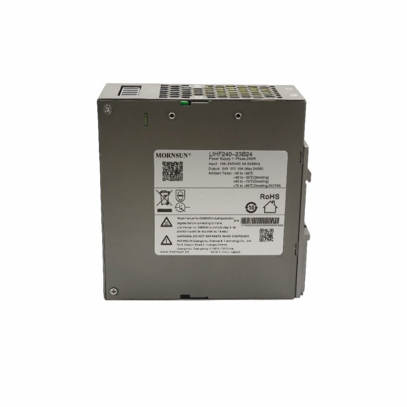 240W 24V 10.0A 85-277VAC/120-390VDC DIN-Schienen-Schaltnetzteil mit PFC-Funktion