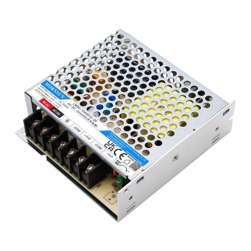 50W 5V/6.0A 12V/2.0A 85-264VAC/120-370VDC Schaltnetzteil
