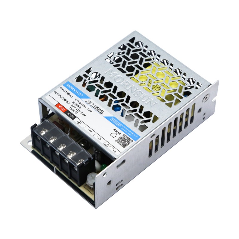 50W 24V 2.2A 80-305VAC/100-430VDC Schaltnetzteil