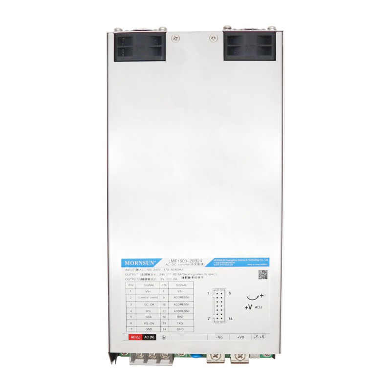 1500W 54V 28.0A 85-264VAC/120-370VDC Schaltnetzteil mit PFC-Funktion
