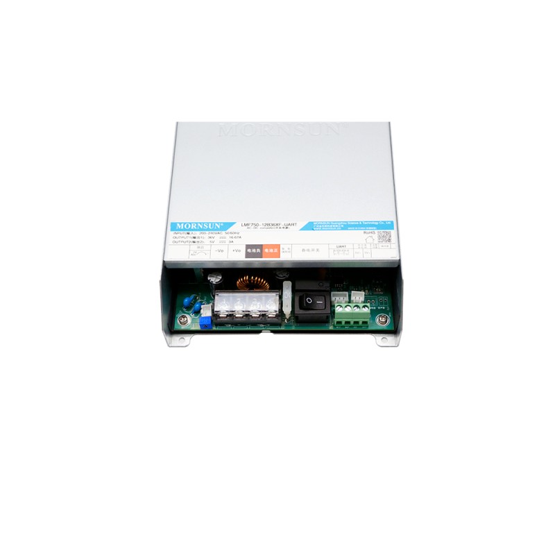 750W 36V/16.7A 5.0V/3.0A 180-264VAC/254-370VDC Schaltnetzteil mit PFC-Funktion & RS485-Kommunikation