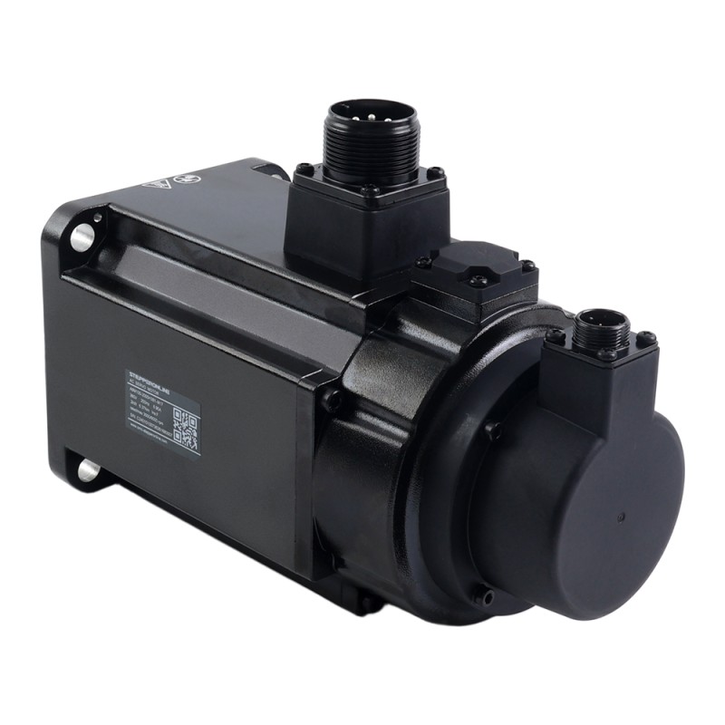 A6 Serie 2000W EtherCAT AC Servomotor Kit 3000rpm 6,37Nm mit Bremse 17-Bit Absolutgeber IP67 - A6-EC2000H3B1-M17 | StepperOnline