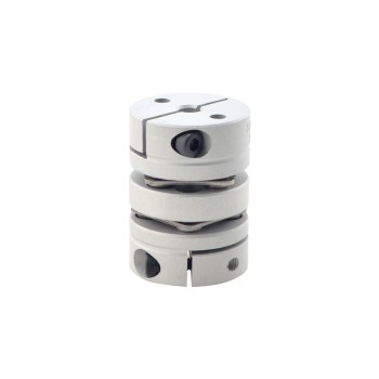 CN im Angebot – 5mm - 6,35mm Flexible Doppelscheibenkupplung 26x35mm CNC-Schrittmotor-Wellenkupplung