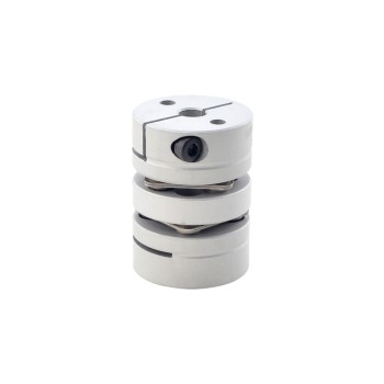 5mm - 6mm Flexible Doppelscheibenkupplung 26x35mm CNC-Schrittmotor-Wellenkupplung