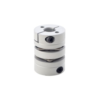6,35mm - 10mm Flexible Doppelscheibenkupplung 26x35mm CNC-Schrittmotor-Wellenkupplung