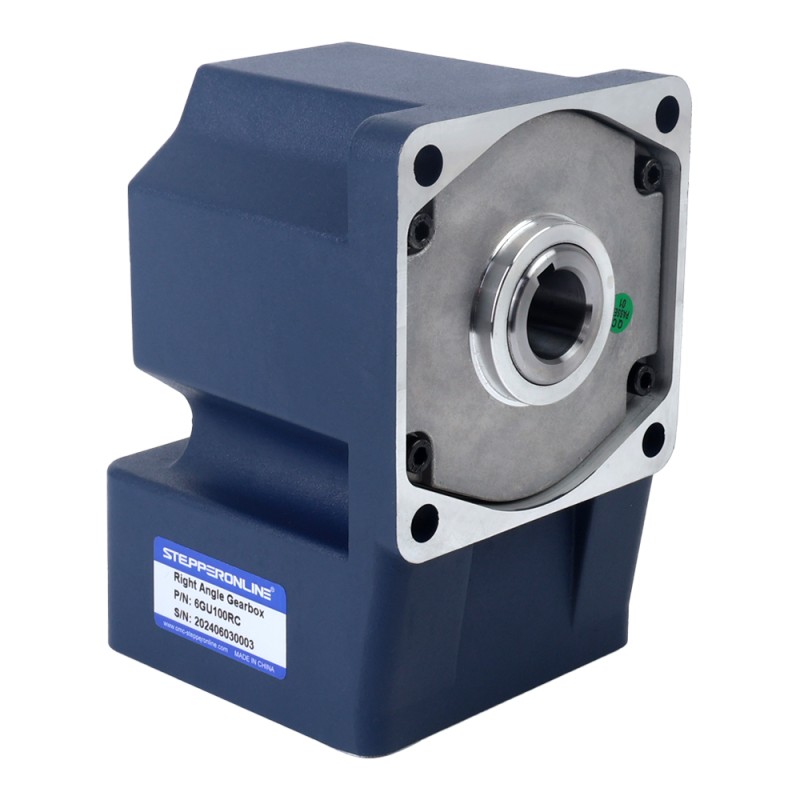 200W 220VAC/380VAC 60,00Nm(8496,70oz.in) 3-phasig Wechselstrom-Induktionsmotor mit rechtwinkligem Getriebe und Hohlwelle